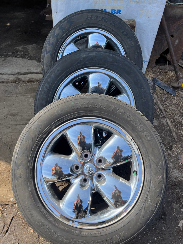 20” Dodge 1500 rims fit 02 to 11  in Tires & Rims in Prince Albert