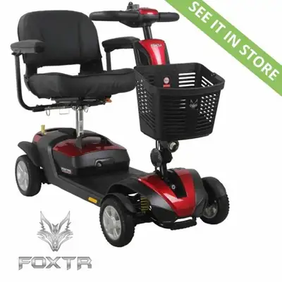 The FOXTR I Travel Mobility Scooter with Ultra Suspension, View more