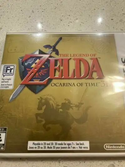 The Legend of Zelda: Ocarina of Time 3D (3DS, 2011) First Print Edition New Sealed Game