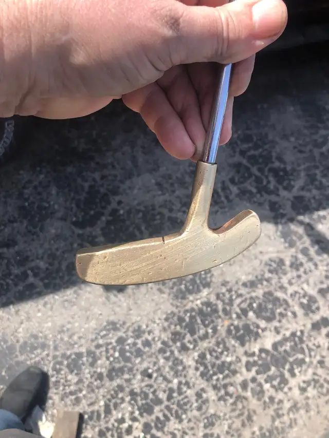 Otey Crisman collectors vintage brass putter *NEW GRIP* *UPDATE* in Golf in Peterborough - Image 3