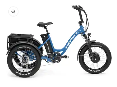 Take on the city with the ultimate electric cargo trike—your do-it-all machine for errands, adventur...