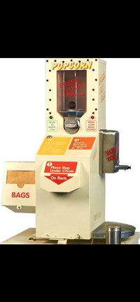 Popcorn vending machine