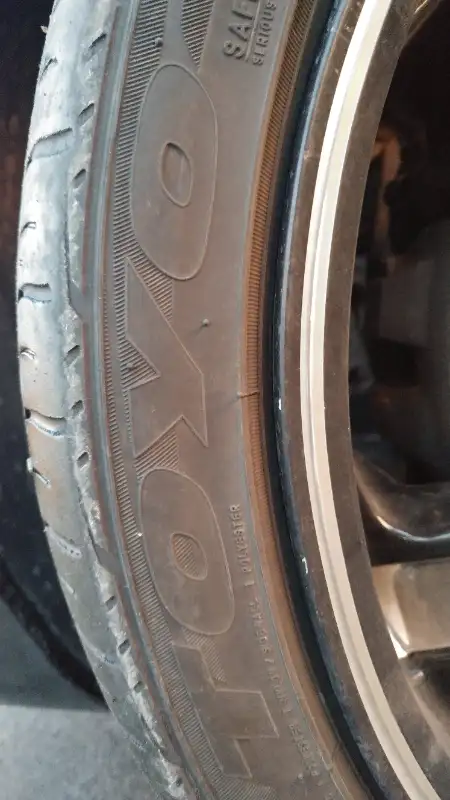 Kit 4 mags 20 pouces pneus TOYO 245-35-R20 tires 20inch rims set in Tires & Rims in Laval / North Shore - Image 4