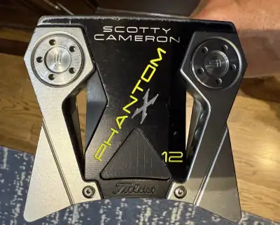 34“ length Right Handed Loft 3.5 degrees Lie 70 degrees Head 303 stainless steel w/ solid 6061 aircr...