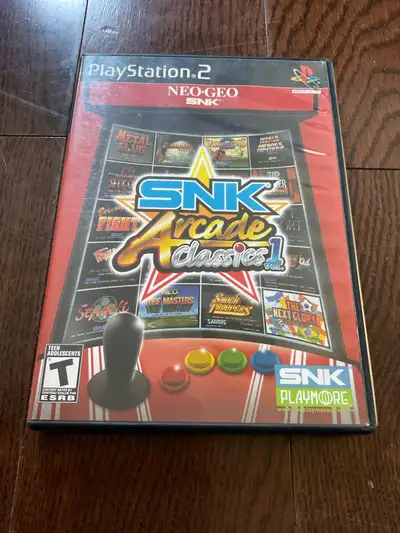PS2 game - SNK Arcade Classics vol. 1, View more