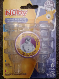 Nuby Non-Drip Silicone Nipples