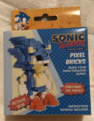 New in box Sonic the Hedgehog Pixel Bricks, View more