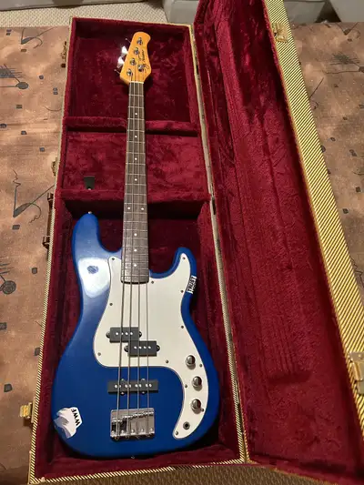 Jay Turser JTB-40 Bass Blue, View more