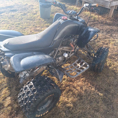 2001 yamaha raptor 660 for trade on car 