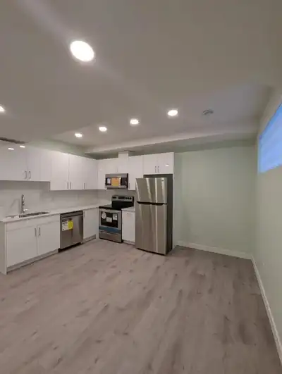One BEDROOM basement suite for rent in Glenwood, West Edmonton. The unit comes with a separate entra...