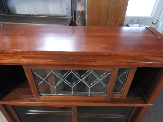 Stacking Antique Barrister Bookcase Lead Sliding Doors (Danner) in Bookcases & Shelving Units in Hamilton - Image 3