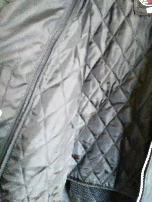 Leather Motorcycle Jacket - Men's L in Other in Chatham-Kent - Image 4