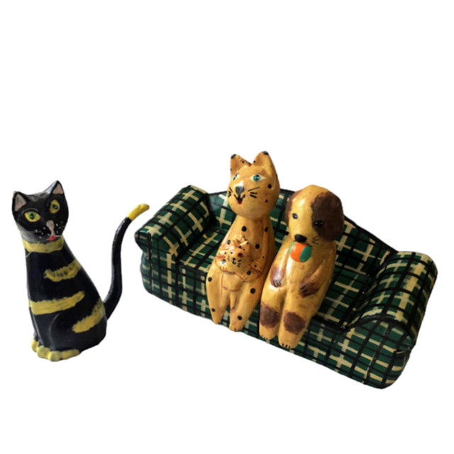 Petite décoration chat & chien sur canapé dans Décoration intérieure et accessoires  à Saint-Hyacinthe - Image 3