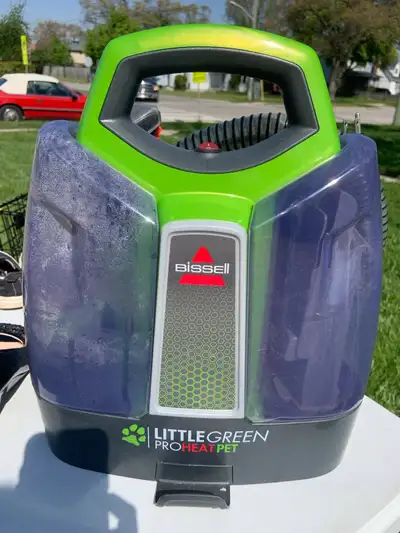 Bissell pro heat carpet cleaner. Only used a few times. Great for the car, house or anywhere. Lightw...