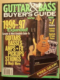 Guitar Player magazine 1996-97 Buyer's Guide