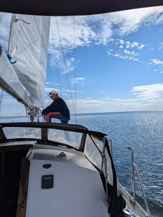 Grampian 30 sailboat - storage paid & includes cradle | Sailboats ...