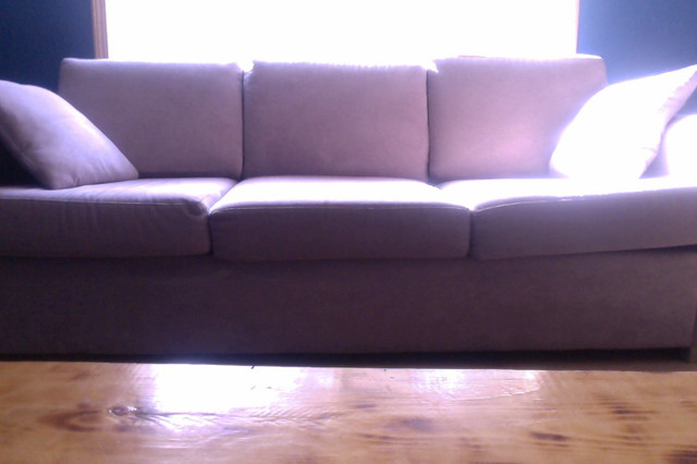couch for sale ,light grey in Couches & Futons in Whitehorse