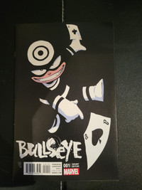 BULLSEYE #1 HI GRADE SKOTTIE YOUNG VARIANT RUNNING WITH THE DEVI