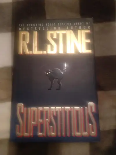 Superstitious by R. L. Stine (1995, Hardcover), View more