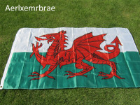 Wales Flag Welsh red Dragon Cymru UK United Kingdom union flag p