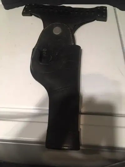 Vintage Single Colts Special Gun Holster Open in the bottom and its 18 inches long 44 38 special (VG...