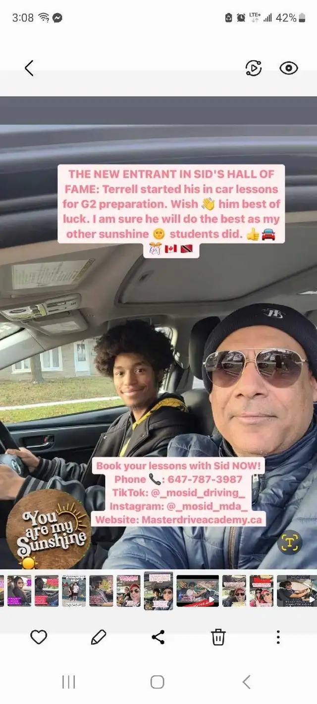 Driving Instructor North York604130501901035524