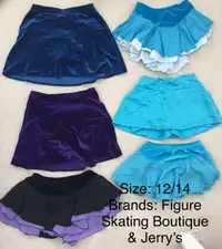 Figure Skating Skirts and Pant: size 12/14 youth to adult S