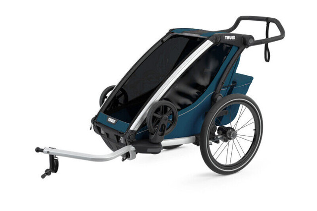 THULE Chariot Cross 1 - Sport Trailer Bike Jogger Stroller in Strollers, Carriers & Car Seats in City of Toronto - Image 2
