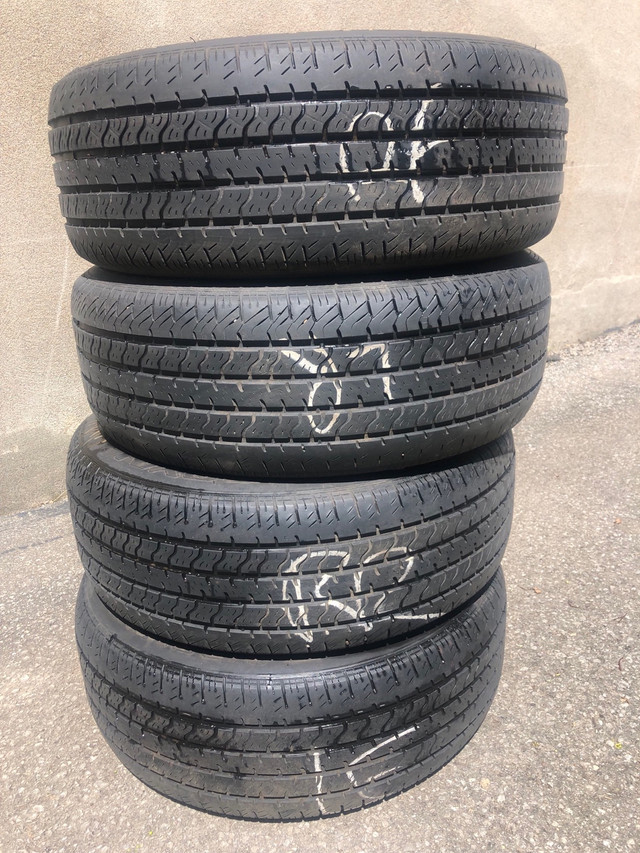 TIRES- UNIROYAL set of Summer Tires A1 condition  dans Pneus et jantes  à Ville de Montréal