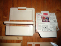 Vintage Rubbermaid Organizers: Clean-up Caddy and Ironing Caddy