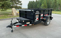 5×8 Dump trailer-used 8 times
