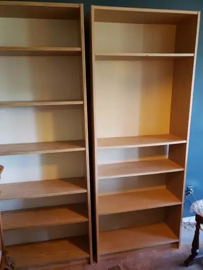 2 Bookcases, View more