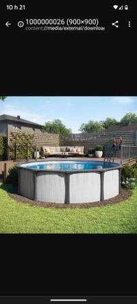 Installation de piscine hors terre 