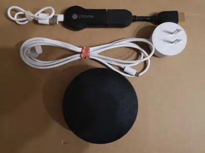 Google Home Mini + Chromecast bundle, View more
