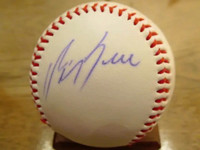 Blue Jays Autographed Baseball - George Bell + 4 more signatures