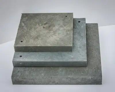 Tough, Weatherproof, Long-Life, Structural Plastic Pads / USES; / Seacan Leveling Pads / Semi-Traile...