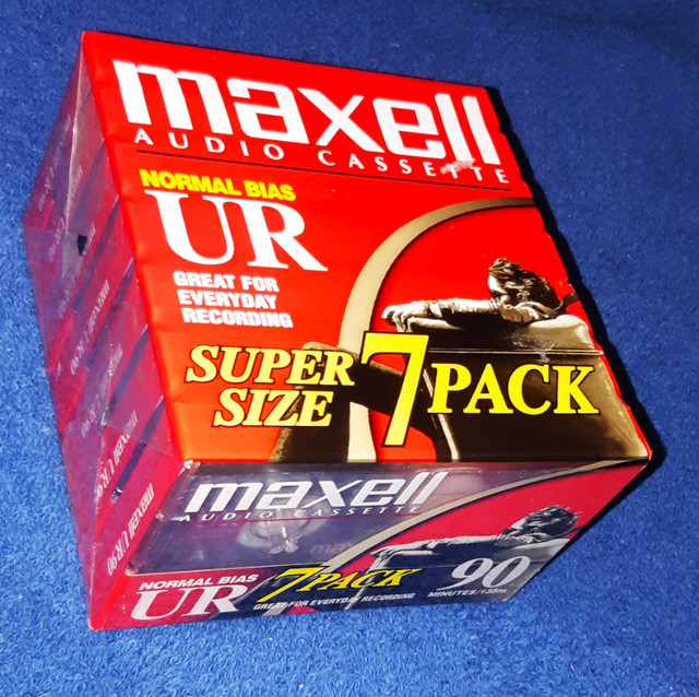 Maxell UR-90 Sealed New Cassette Tapes in Pro Audio & Recording Equipment in Oakville / Halton Region - Image 3