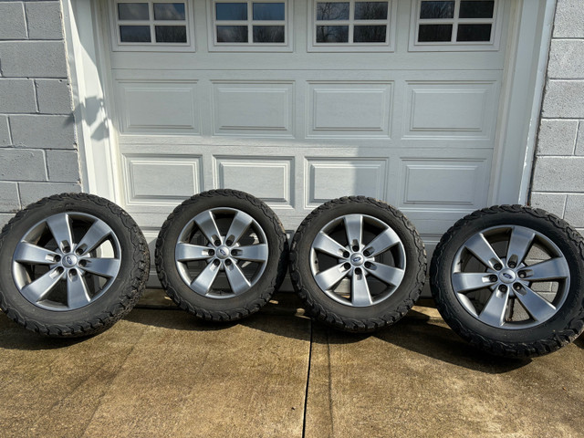 Oem f150 wheels with 275/55R20 BFG KO2 tires in Tires & Rims in Oakville / Halton Region - Image 2