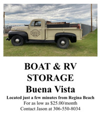 Boat and rv storage