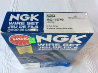 NEW LEXUS SPARK PLUG WIRE SET  brand NGR 6404 TE79  # RC-TE79