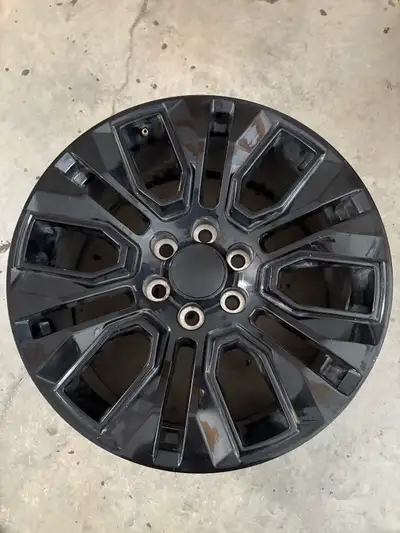 20” Black Riplica rims. Came off a 2019 Dodge Ram Sport. All rims contain sensors. Excellent conditi...