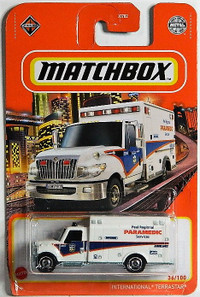 Matchbox 1/64 Int'l Terrastar Peel Regional Paramedic Diecast