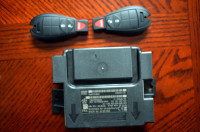 DODGE RAM 1500 KEYLESS ENTRY RECEIVER MODULE and FOBs