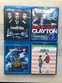 4 award winning movies on Blu-Ray