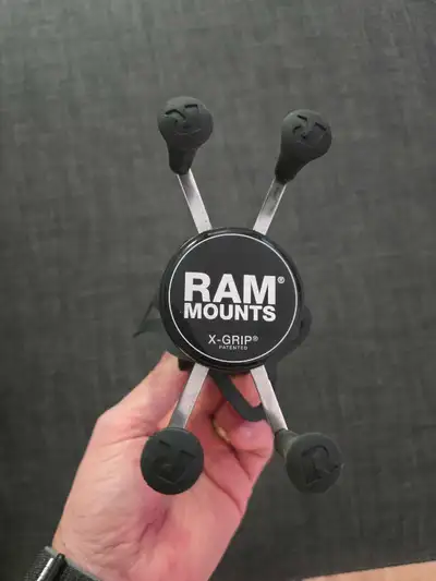 RAM Phone Mount Tough Claw for motorcycle/bicycle, View more