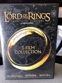 Lord of the Rings 3-Film Collection DVD’s