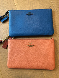 2 Coach wristlets