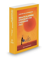 Wealth Planning Strategies for Canadians 2023 9781668704752