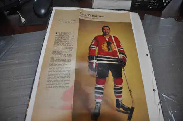 Ken wharram Chicago Black Hawks nhl hockey 1964 from quebec 1 in Arts & Collectibles in Victoriaville - Image 7