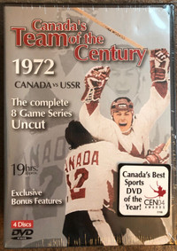 Hockey DVD Set: 1972 Canada vs USSR - BRAND NEW!!
